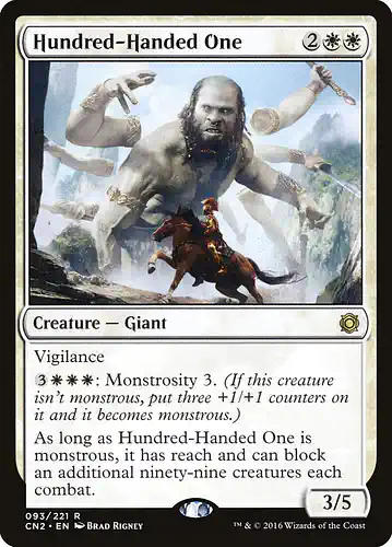 Hundred-Handed One - cn2 Spoiler