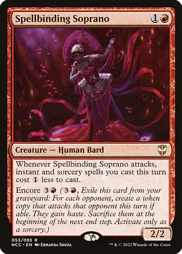 Spellbinding Soprano - ncc Spoiler