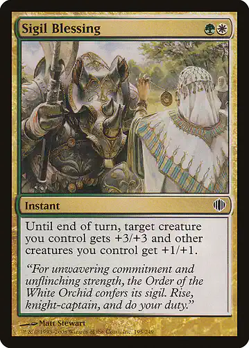 Sigil Blessing - ala Spoiler
