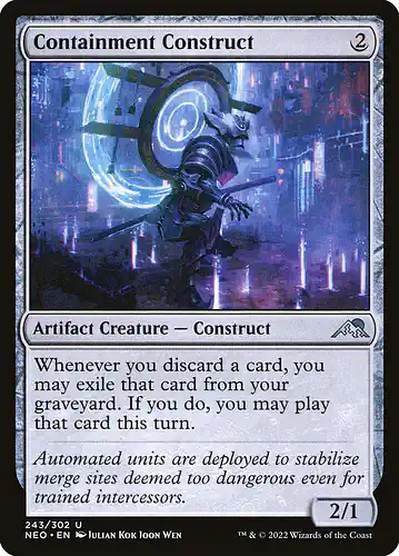 Containment Construct - neo Spoiler