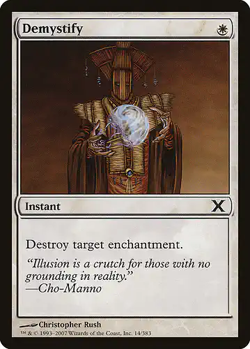 Demystify - 10e Spoiler