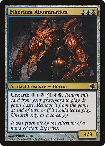 Etherium Abomination - arb Spoiler
