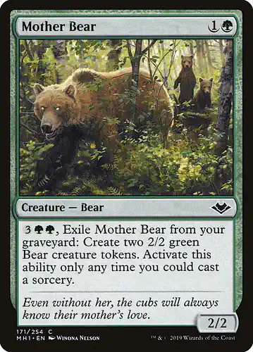 Mother Bear - mh1 Spoiler