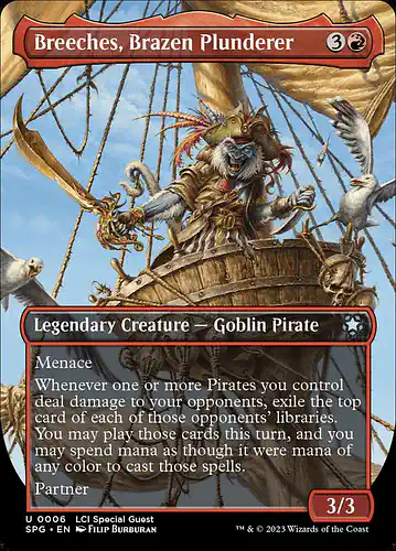 Breeches, Brazen Plunderer - spg Spoiler