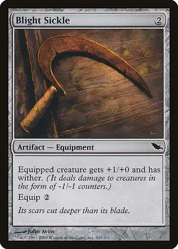 Blight Sickle - shm Spoiler