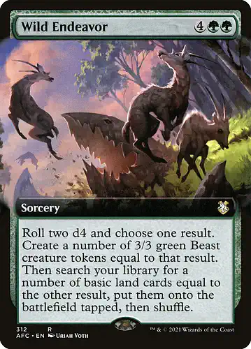 Wild Endeavor - afc Spoiler