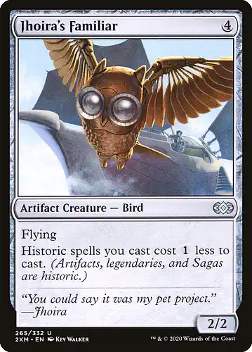 Jhoira's Familiar - 2xm Spoiler