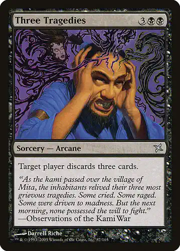 Three Tragedies - bok Spoiler