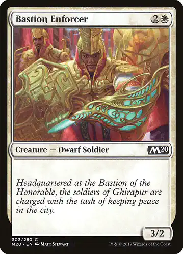 Bastion Enforcer - m20 Spoiler