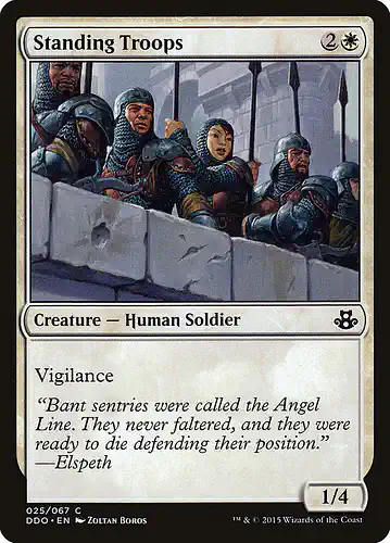 Standing Troops - ddo Spoiler