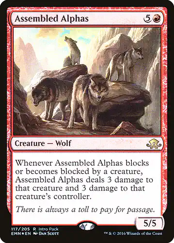 Assembled Alphas - emn Spoiler