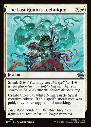 The Last Ronin's Technique - tmt Spoiler