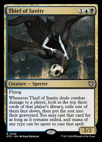 Thief of Sanity - otc Spoiler