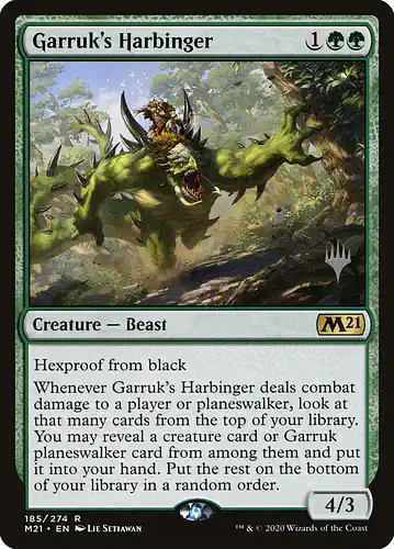 Garruk's Harbinger - m21 Spoiler