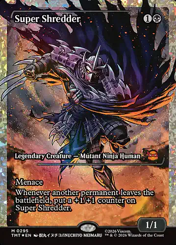 Super Shredder - tmt Spoiler