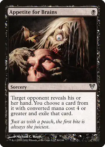 Appetite for Brains - avr Spoiler