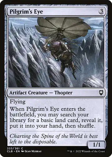 Pilgrim's Eye - clb Spoiler