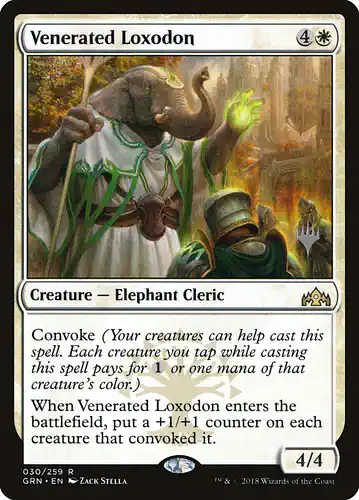 Venerated Loxodon - grn Spoiler