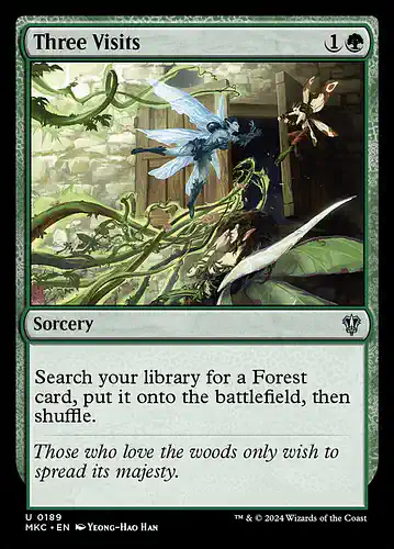 Three Visits - mkc Spoiler