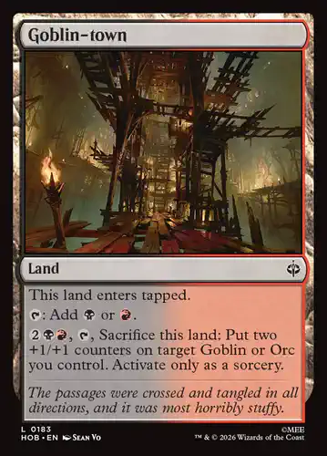 Goblin-town - hob Spoiler