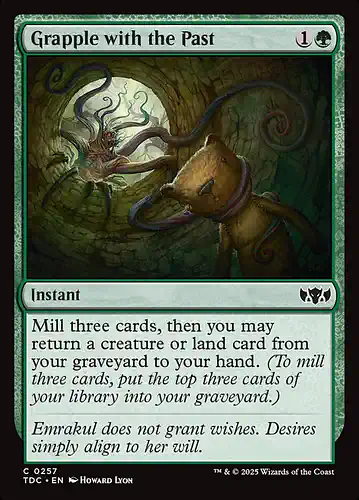 Grapple with the Past - tdc Spoiler