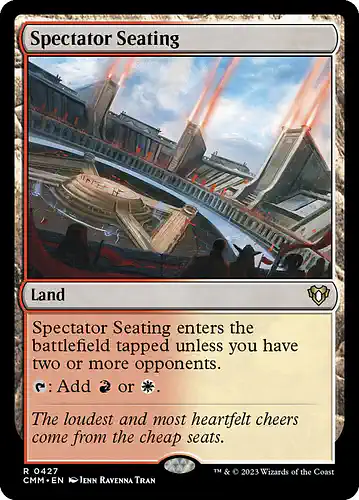Spectator Seating - cmm Spoiler