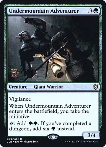 Undermountain Adventurer - clb Spoiler