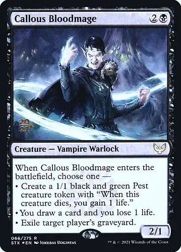 Callous Bloodmage - stx Spoiler