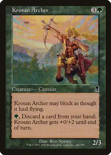 Krosan Archer - ody Spoiler