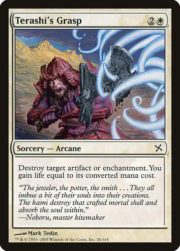 Terashi's Grasp - bok Spoiler