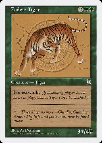 Zodiac Tiger - ptk Spoiler