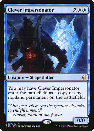 Clever Impersonator - c19 Spoiler