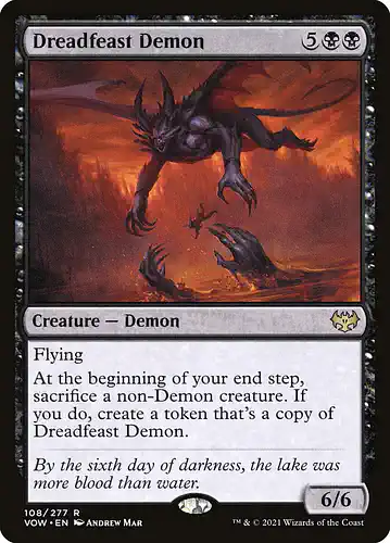 Dreadfeast Demon - vow Spoiler