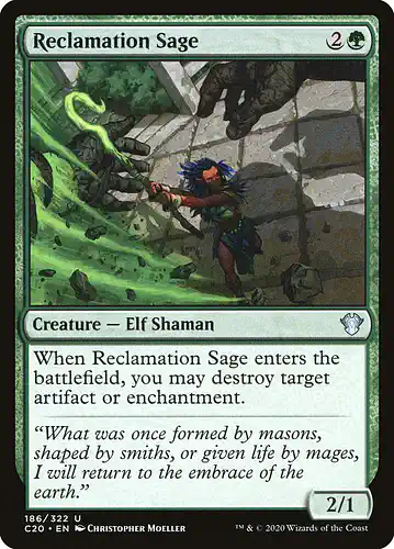 Reclamation Sage - c20 Spoiler