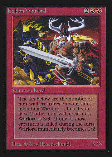 Keldon Warlord - ced Spoiler