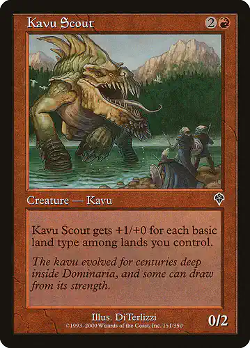 Kavu Scout - inv Spoiler
