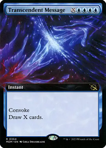 Transcendent Message - mom Spoiler