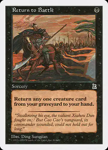 Return to Battle - ptk Spoiler