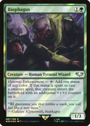 Biophagus - 40k Spoiler