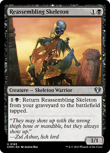 Reassembling Skeleton - cmm Spoiler