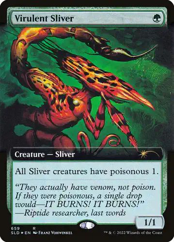 Virulent Sliver - sld Spoiler