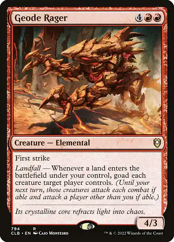 Geode Rager - clb Spoiler