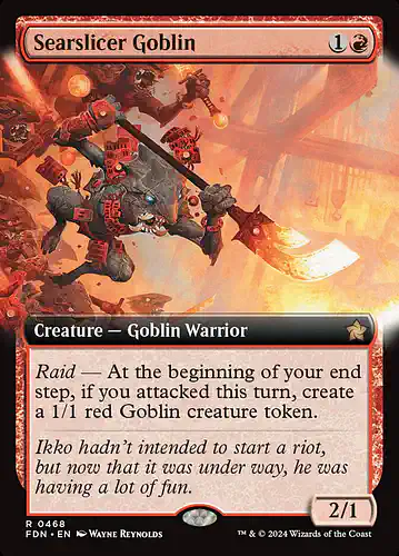 Searslicer Goblin - fdn Spoiler