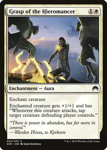 Grasp of the Hieromancer - ori Spoiler