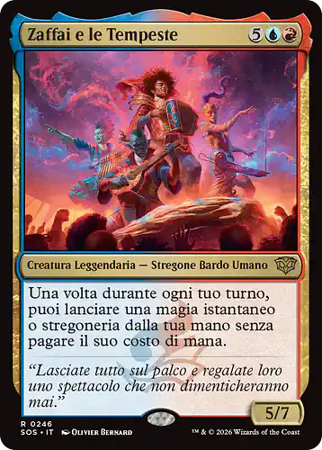 Zaffai and the Tempests - sos Spoiler