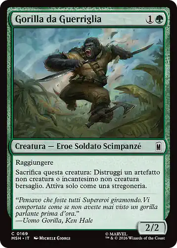 Guerrilla Gorilla - msh Spoiler