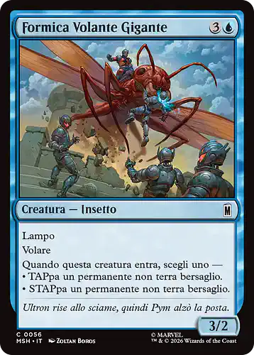 Giant-Sized Flying Ant - msh Spoiler