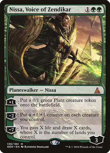 Nissa, Voice of Zendikar - ogw Spoiler