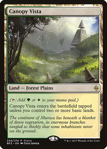 Canopy Vista - bfz Spoiler