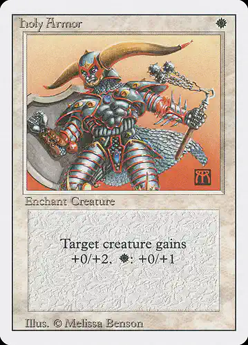 Holy Armor - 3ed Spoiler